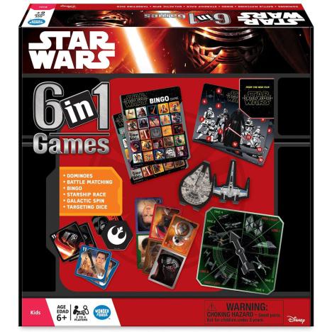6 in 1 Star Wars Games £13.99